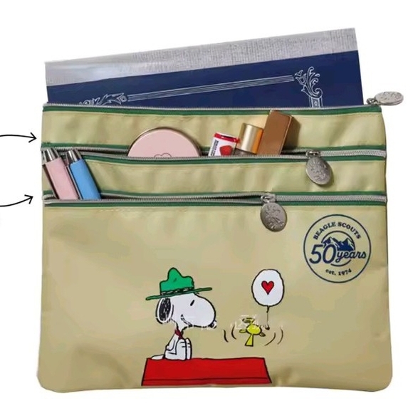 Peanuts Snoopy Road trip Tote Bundle - Picture 4 of 8
